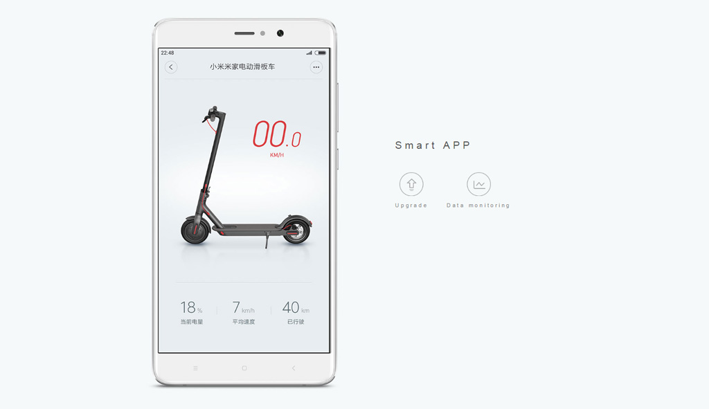 Электросамокат Xiaomi MiJia Electric Scooter Black Электросамокат Xiaomi MiJia Electric Scooter Black